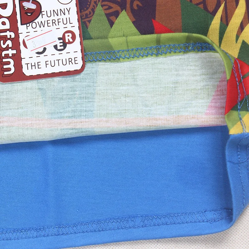 Крутой костюм для мальчиков Детский Моана Мауи маскарадный хлопковая Футболка