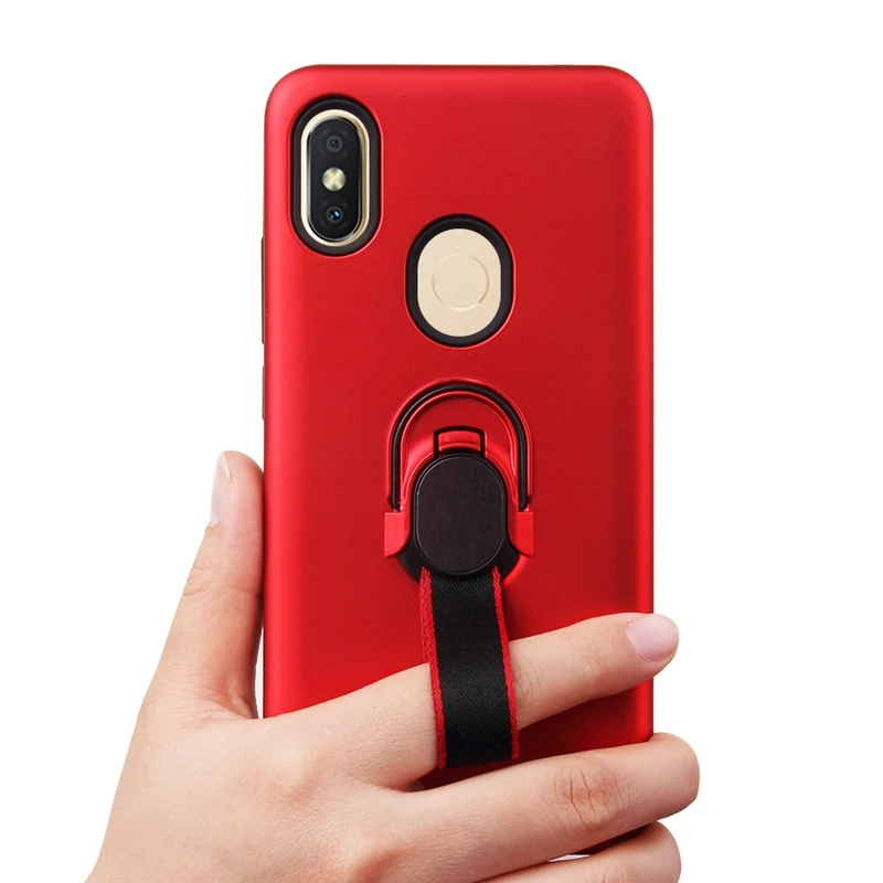 Чехол с кольцом Xiomi для Xiaomi Redmi K20 Note 7 6 Pro 4X 4 5 Plus S2 6A силиконовый чехол Mi 9t 9 8 A2 Lite