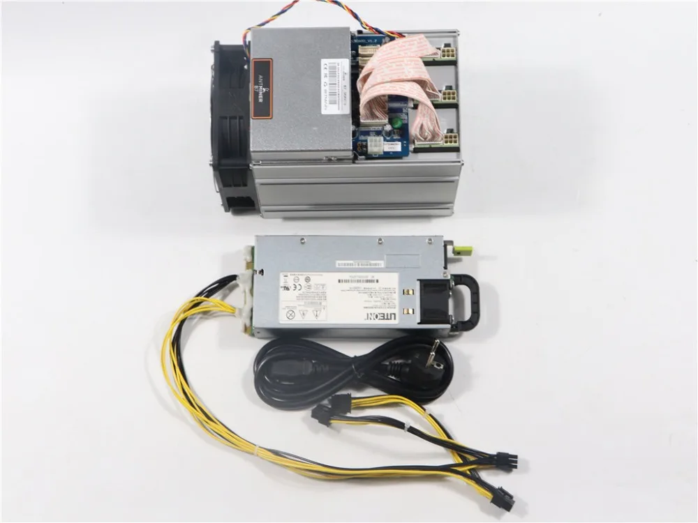 BTM Майнер Antminer B7 96KH/s 528 Вт с 750 Вт PSU Asic Tensority Майнер шахты BTM лучше, чем Antminer S9 S11 S15 S9k S17 T17 S17
