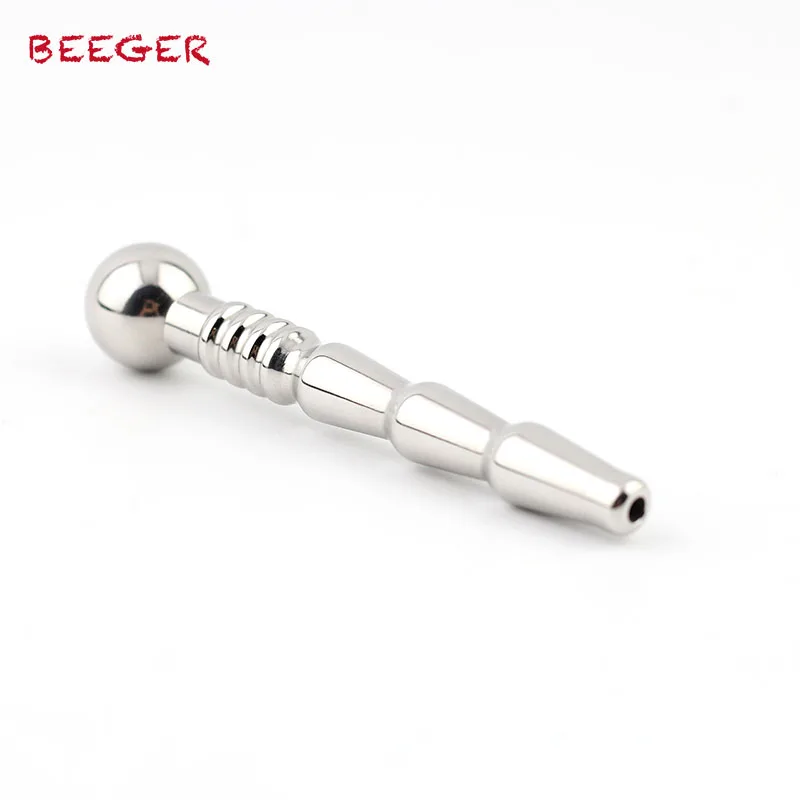Конусный шип BEEGER из нержавеющей стали со сквозным отверстием пробка для
