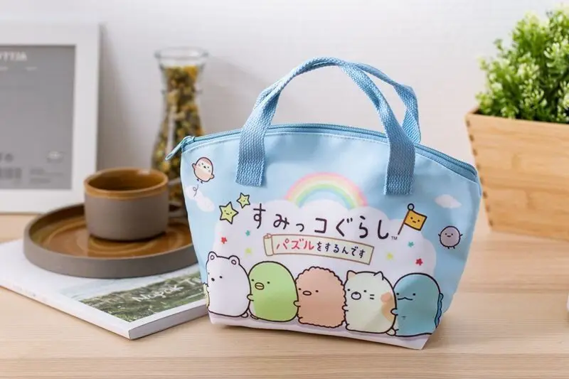 1 предмет, мультяшная милая сумка sumikko gurashi friends аниме, сумка, повседневные сумки на плечо для девочек