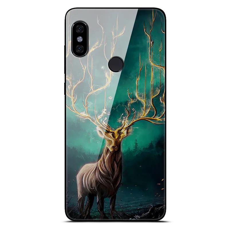 37 Чехол для Xiaomi mi A2 Lite из закаленного стекла с изображением планеты космос, чехол для задней панели, чехол для Xiaomi mi A2 Lite, чехол для телефона Red mi 6 Pro 6Pro - Цвет: 37
