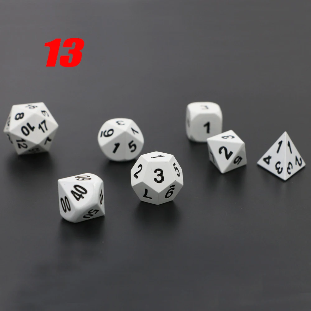 IMDG 7 шт./компл. креативные игровые кости для ролевых игр многогранные