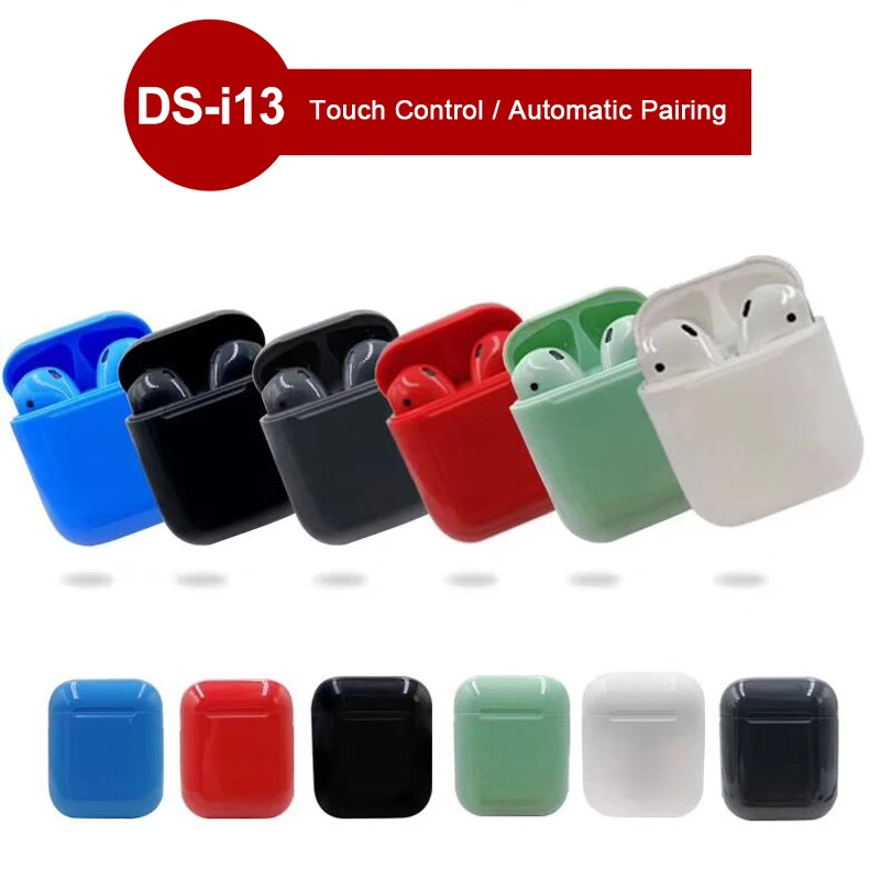 Новые i13 tws Мини Bluetooth Наушники Беспроводные сенсорные наушники для iPhone huawei Xiaomi