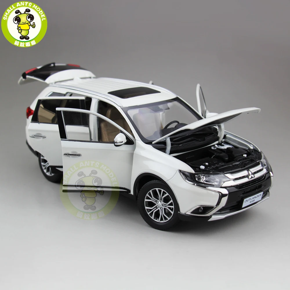 1/18 Mitsubishi OUTLANDER SUV литая модель металлического автомобиля SUV модель игрушки дети мальчик девочка Коллекция подарков