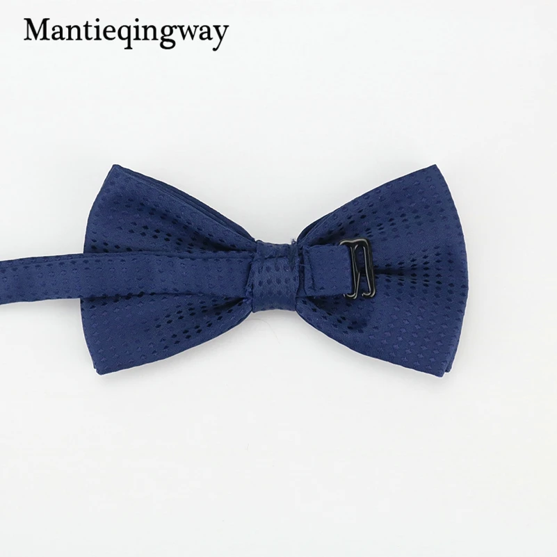 Мужской галстук-бабочка mantieqingway полиэфир для свадьбы в горошек с принтом