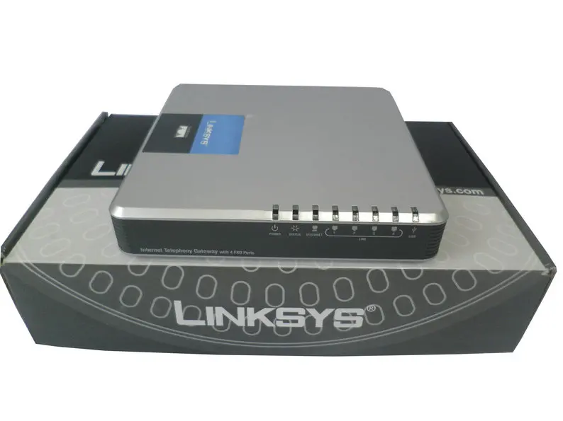 5 шт./лот разблокированный телефонный шлюз LINKSYS SPA400 4 FXO лучшего качества Интернет
