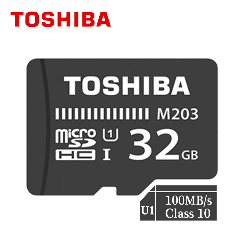Toshiba micro sd 32 Гб 100 МБ/с./с класс 10 128 карта памяти C10 256 ГБ memoria U1 4K 16 tf бесплатная