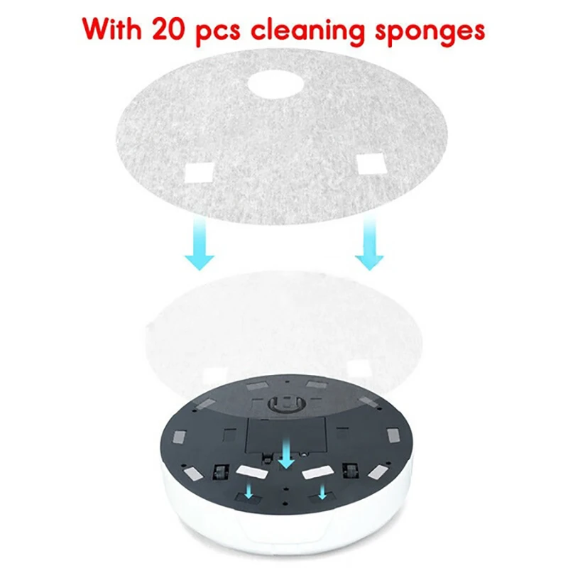 Подметальная машина Аккумуляторный умный робот автоматический бесшумный