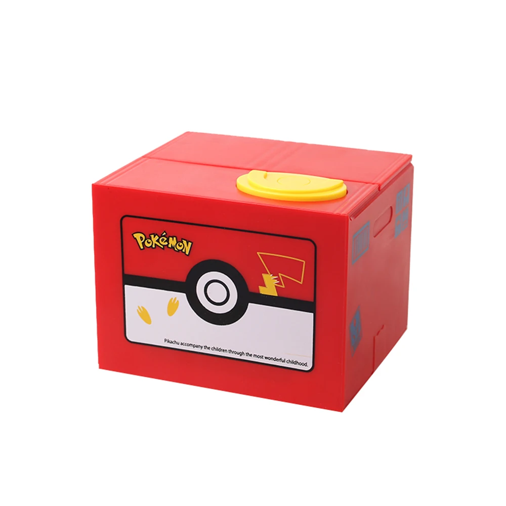 Pokemon go plus сейф для монет копилка кражи электронная блистерная коробка денег на