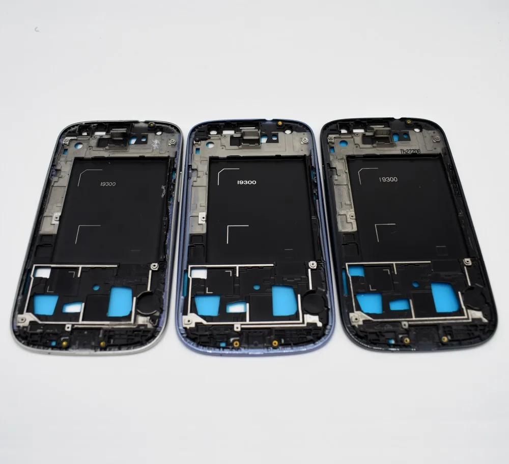 10 шт./лот оригинал для Samsung Galaxy S3 i9300 s3 neo 9300i 9308i Передняя пластина рамка держатель