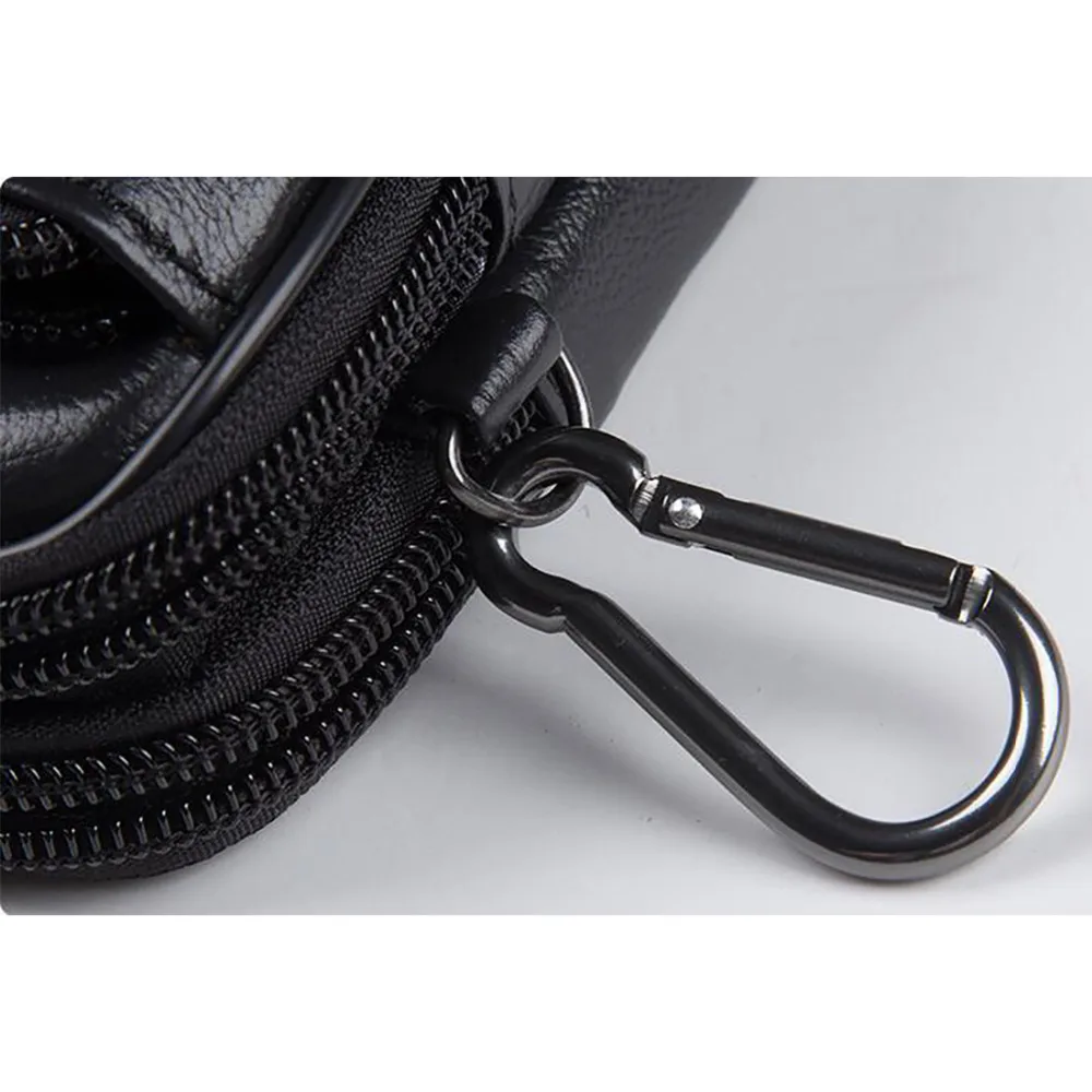 Повседневный деловой клатч из натуральной кожи для мужчин чехол сотового