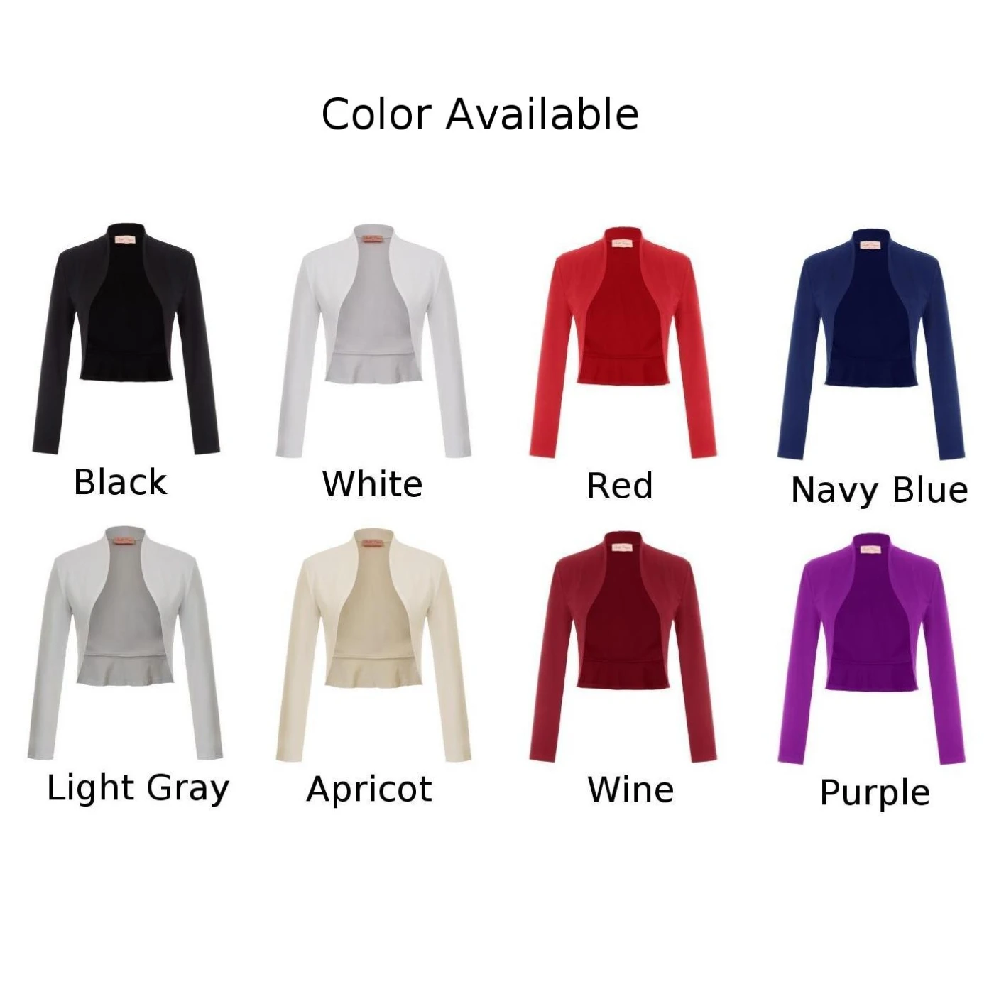 BP Дамы Винтаж с длинным рукавом открытый передний гофрированный подол хлопок