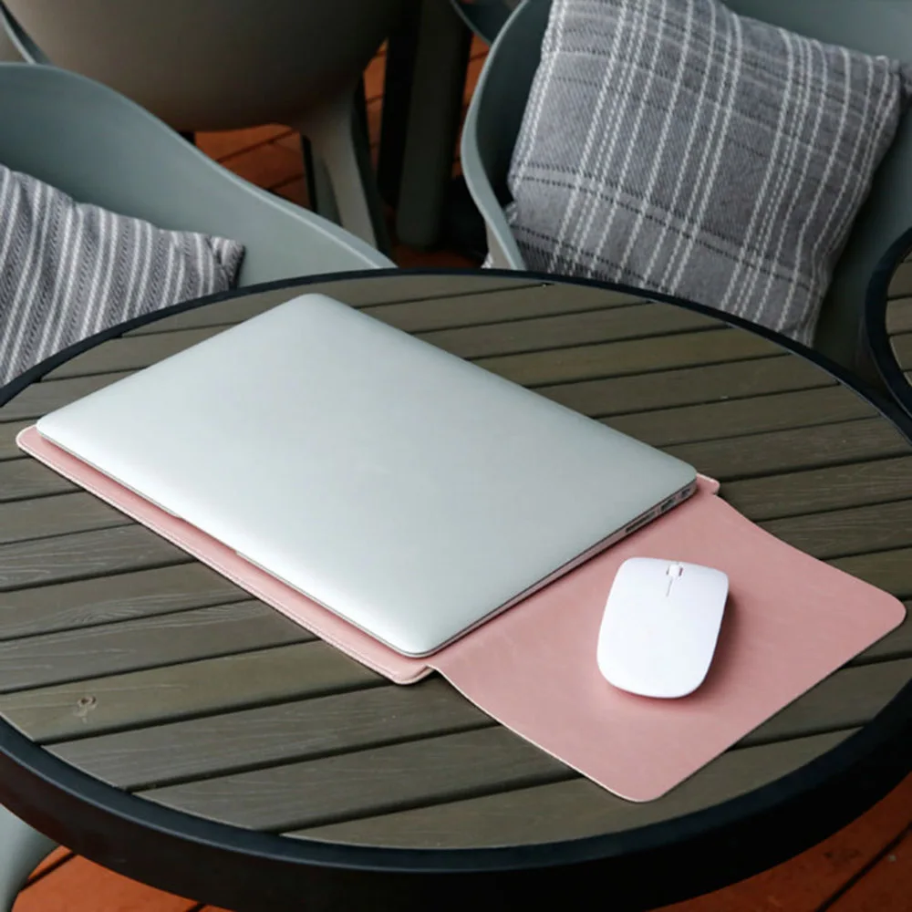 Ноутбук рукав сумка, кожаный чехол для Macbook Air Pro retina 11 13 15 дюймов тетрадь сумка Dell lenovo ASUS Xiaomi hp