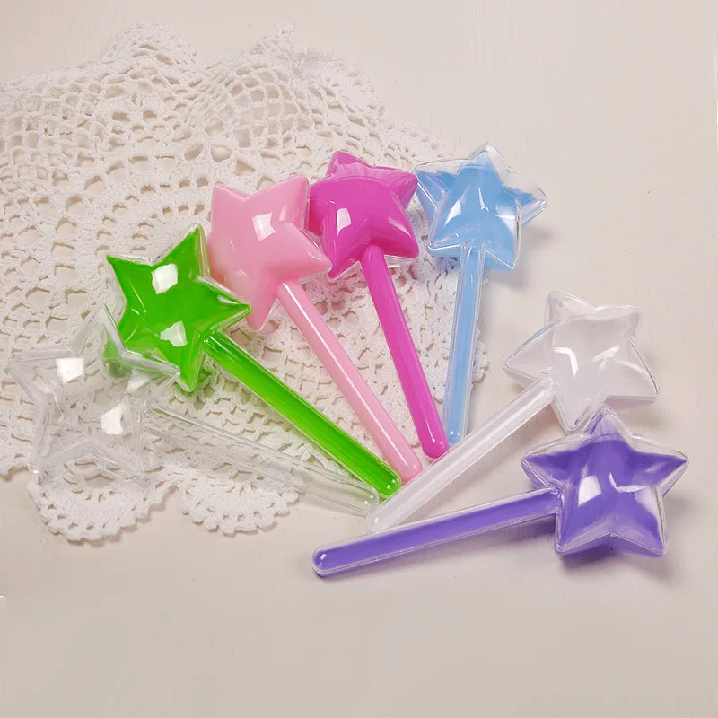 12 шт пластиковые прозрачные коробки для конфет с рисунком звезды kawaii прозрачная коробочка для сладостей подарочные коробки упаковочная коробка для конфет шоколадная посуда