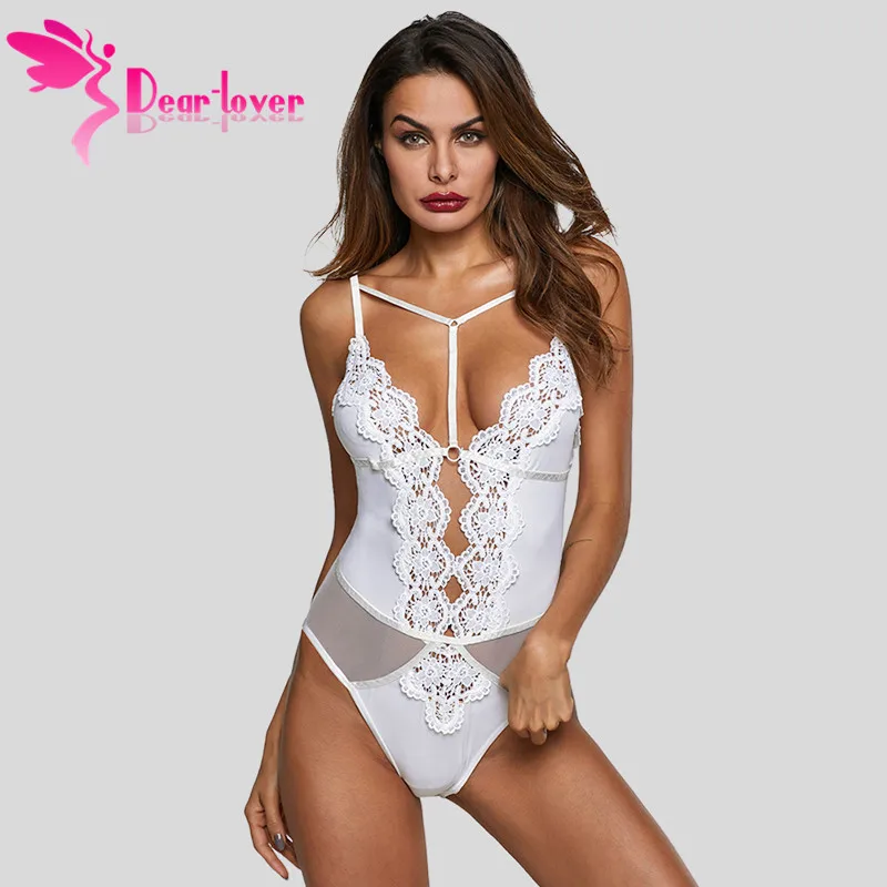 Dear Lover Новое летнее Боди женское цветочное открытое Сетчатое боди модное черное