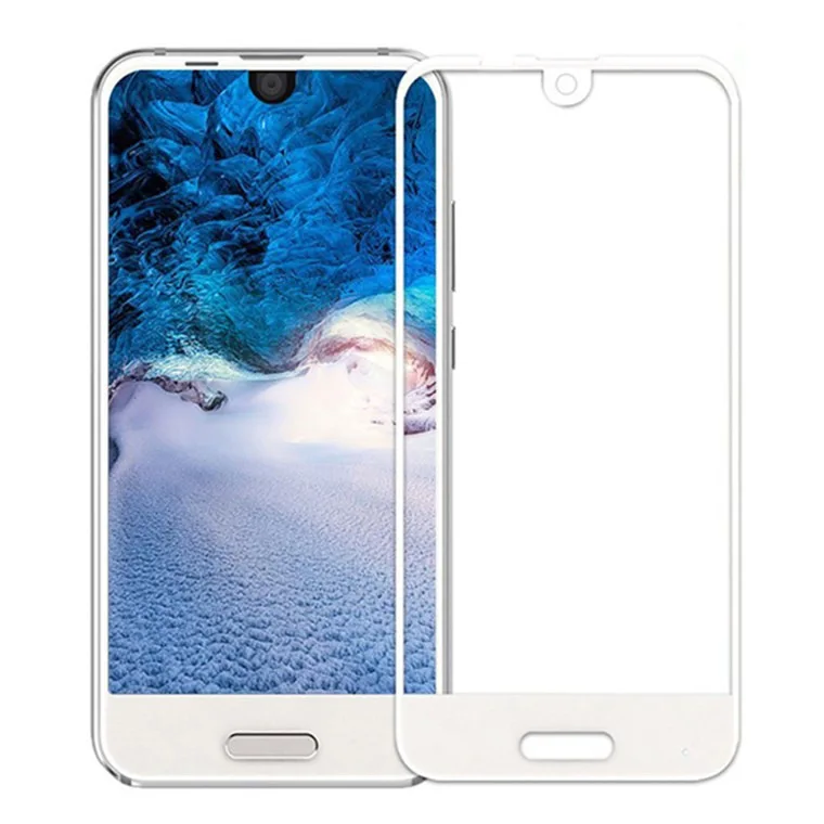 2 шт. 3D изогнутое закаленное стекло для Sharp Aquos R компактное полноэкранное покрытие