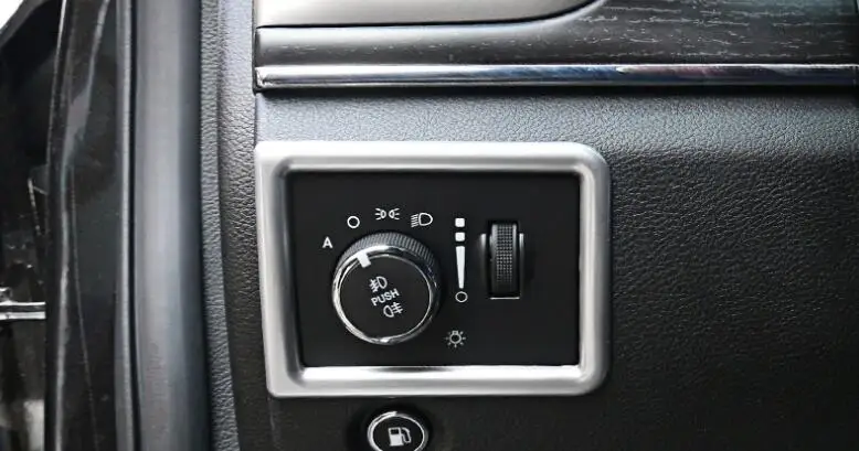 Для Grand Cherokee 2011 2016 передняя фара лампа переключатель регулировки рамка Обложка