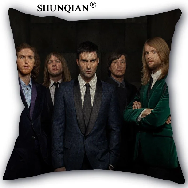 Maroon 5 наволочка из хлопка и льна квадратном каблуке на молнии накидка для подушки