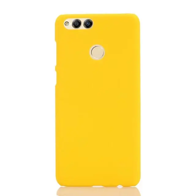 Mibioj ультра-тонкий красочный Резина матовый Футляр для Huawei Honor 7x чехол телефона В