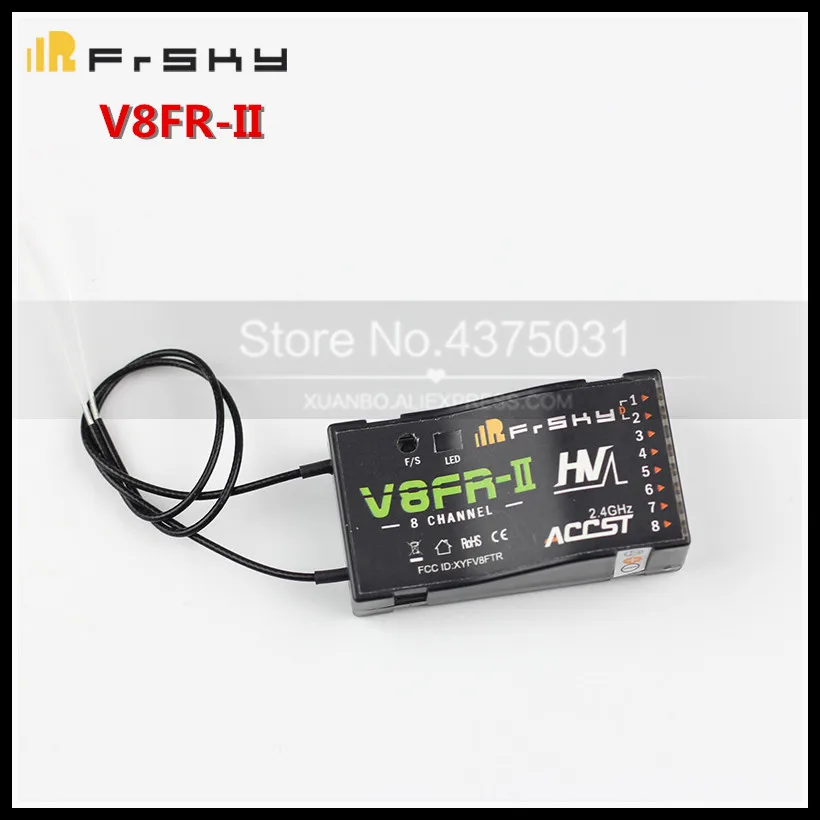 Фото Оригинальный FrSky V8FR-II 2 4 ГГц 8 каналов приемник accst для радиоуправляемого Оригинальный FrSky V8FR-II 2 4 ГГц 8 каналов приемник accst для радиоуправляемого