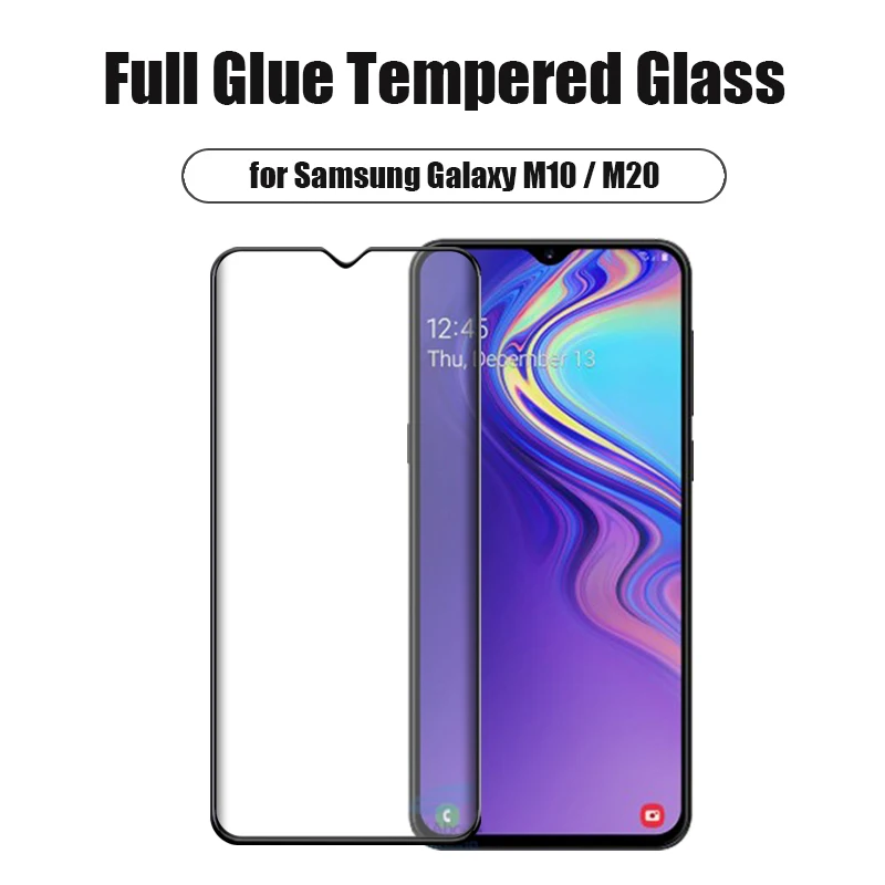2 шт Для samsung galaxy M20 закаленное стекло против царапин 2.5D Взрывозащищенная защитная