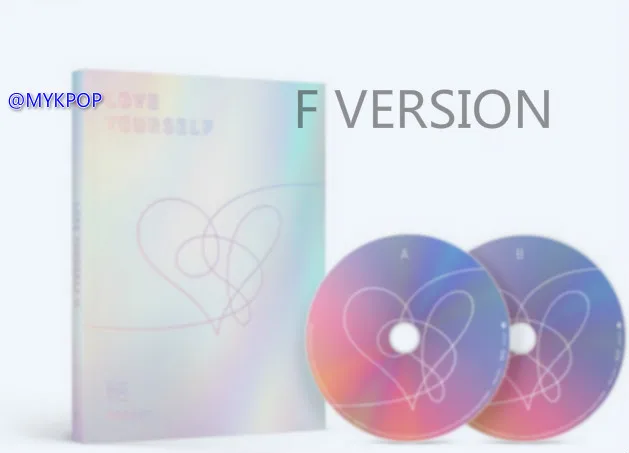 [MYKPOP]~ Официальный~ KPOP BOYS альбом: LOVE YOURSELF-ANSWER, CD+ Буклет+ почтовая карта+ наклейка KPOP Item sa19052808-f версия