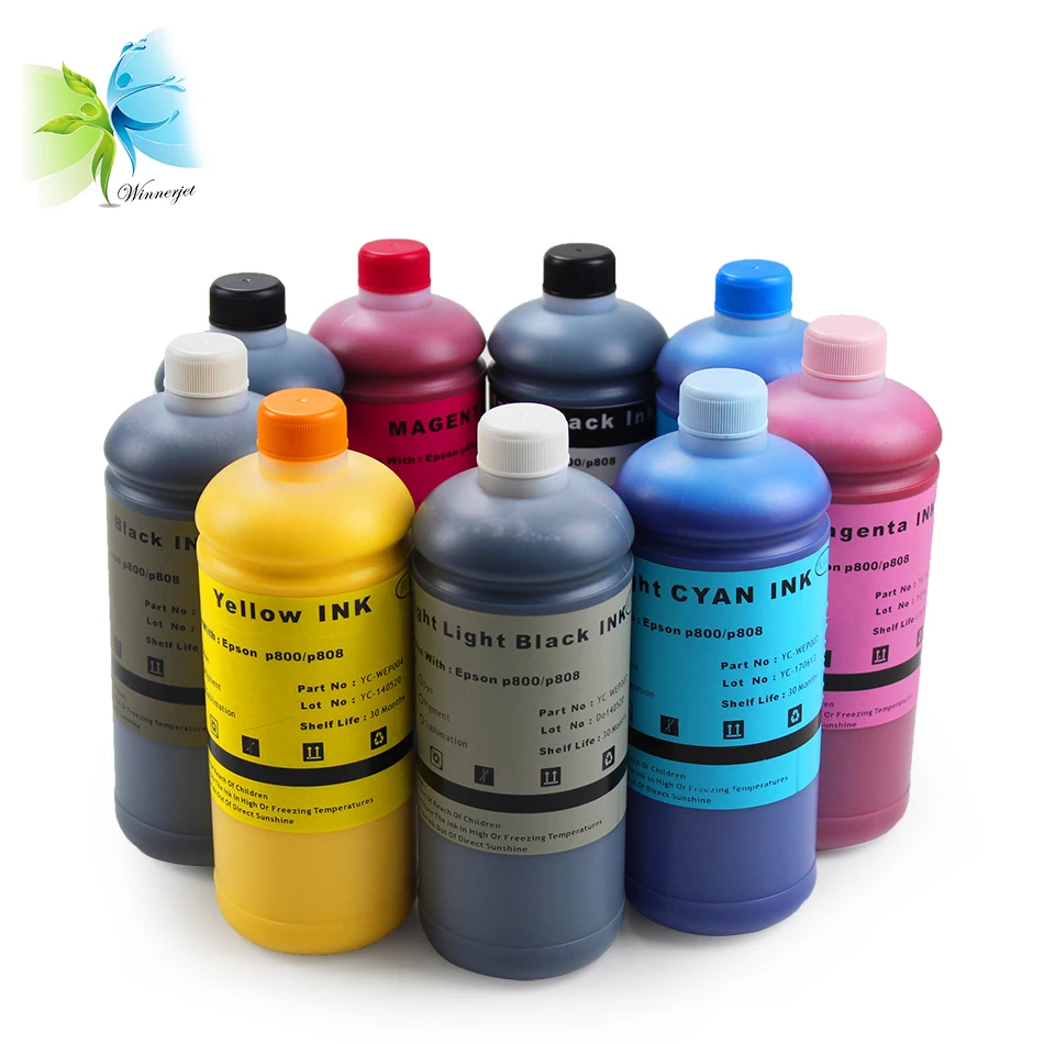 WINNERJET 1000 мл * 9 цветов пигментные чернила на водной основе для принтера Epson Surecolor