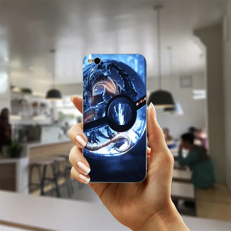 Cute Cartoon Pokemons Pika Go Mobile Phone Case for Sony Xperia M2 M4 M5 E3 E5 T3 XA Z Z1 Z2 Z3 Z4 Z5 Compact HTC | Мобильные