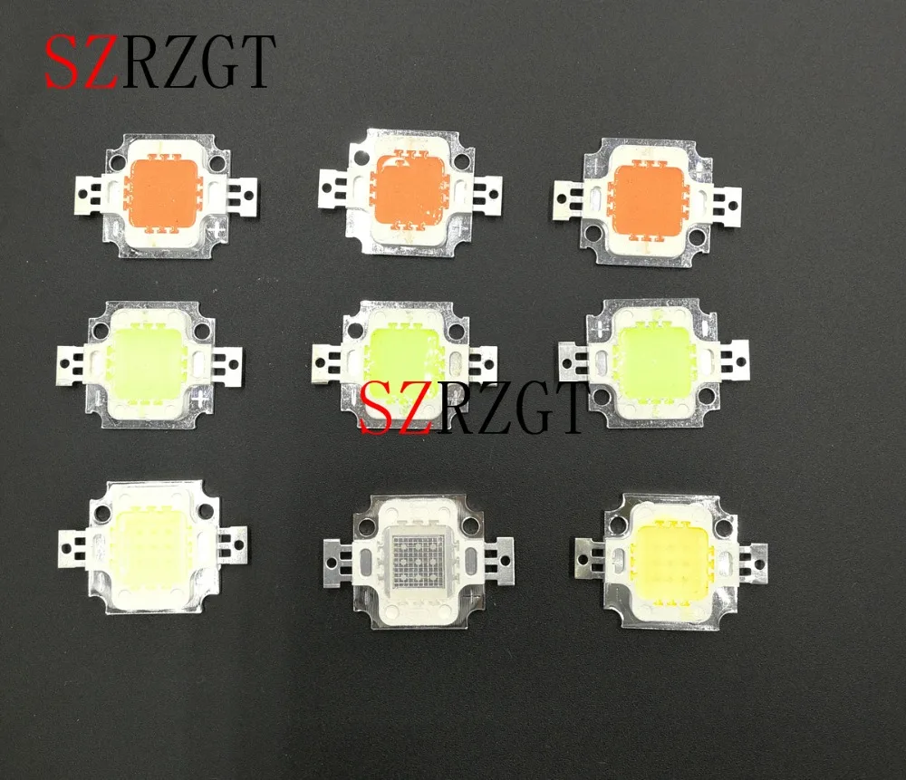 10 Вт Высокая мощность интегрированная Светодиодная лампа Чипы SMD для прожектора