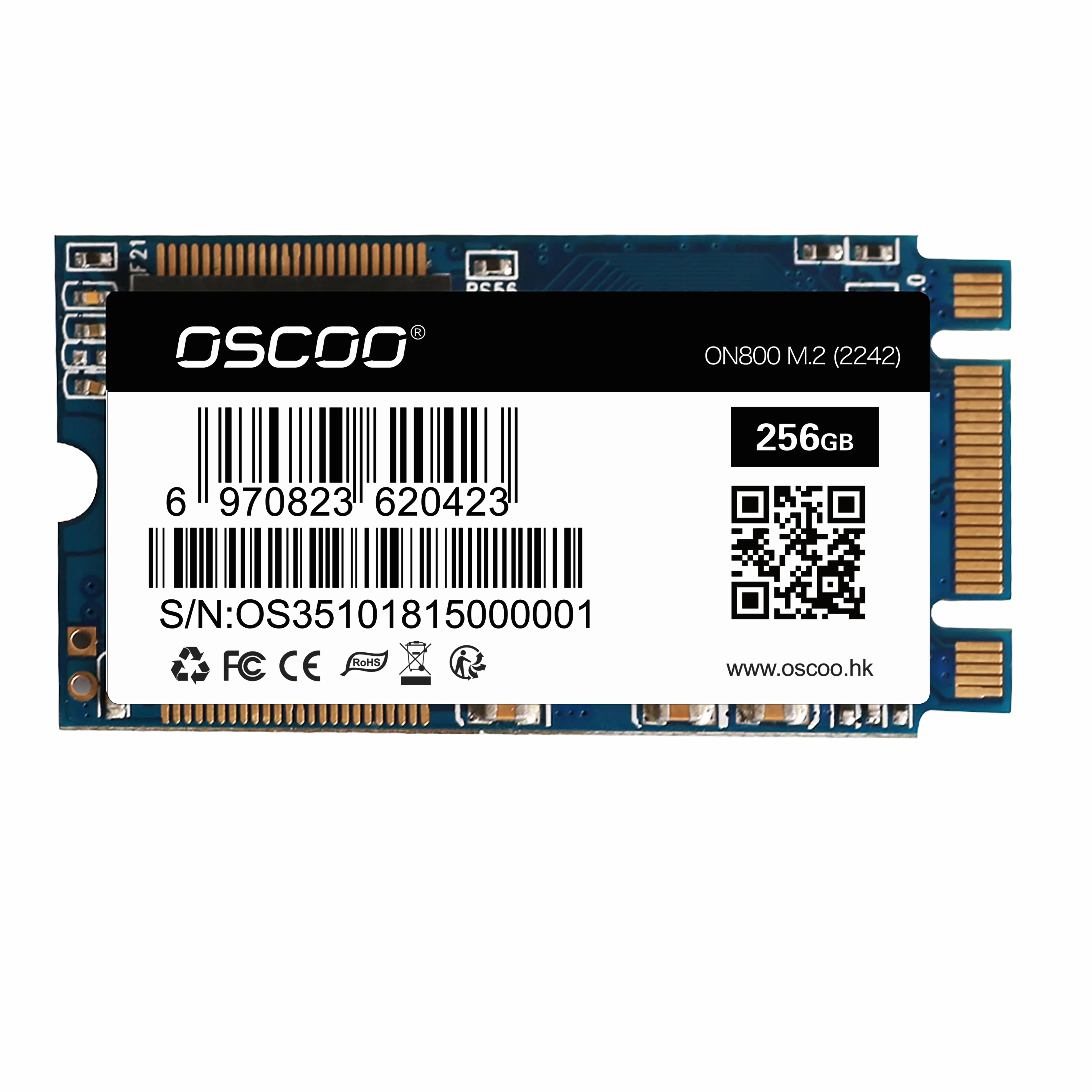 Оптовая продажа 10 шт./лот OSCOO MLC M.2 SSD M2 2242 NGFF 64 Гб 128 ГБ 256 Внутренний твердотельный