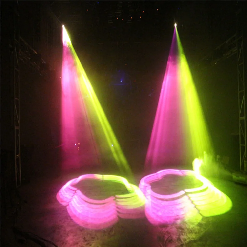 2 шт. 2018 300 Вт точечный Светодиодный прожектор Gobo focus Moving Head Stage 3 prism Lyre