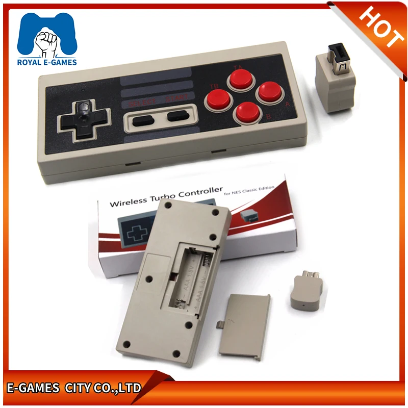 Беспроводной игровой контроллер Plug and Play для NES Classic Edition геймпад Mini кнопочный с