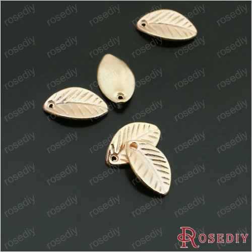 Подвески из сплава с листьями 11 х7 мм 50 шт.|f pendant|pendant diydiy pendant |