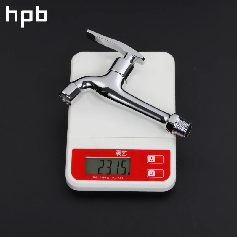HPB латунь хромированный кран для ванной комнаты стиральная машина сад открытый