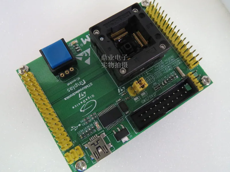 Адаптер для горения сиденья Opentop GD32F103 GD32F STM32 LQFP64 ENPLAS IC тестовый разъем стенд в