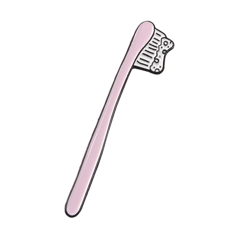 Student’s morning Enamel pins Alarm clock Toothbrush Toothpaste Toast bread Travel cup Bag Pins Button Brooch Metal Badge Gift | Украшения
