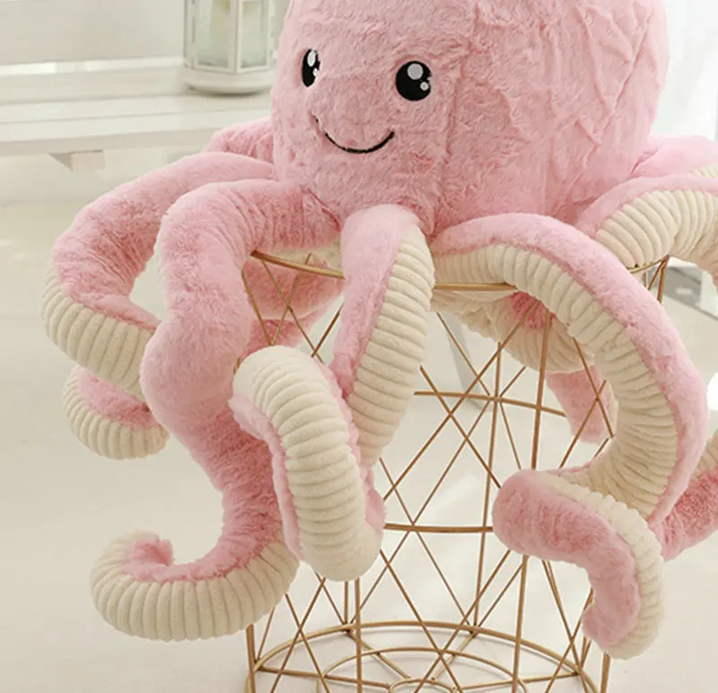 Милая плюшевая игрушка осьминог 18 см куклы Киты и мягкие игрушки искусственная