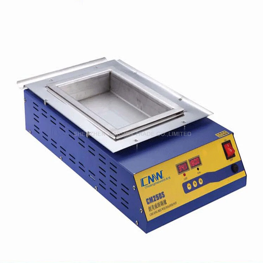 CM-250S Desoldering Bath 250*160*45mm 1800W Lead-free Double Digital Solder Pot Soldering | Инструменты