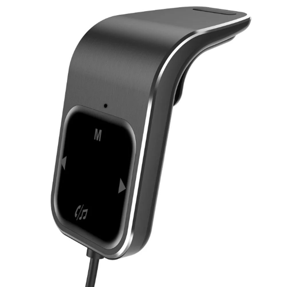 Быстрая зарядка FM передатчик автомобильный mp3 плеер вызова Led напряжение