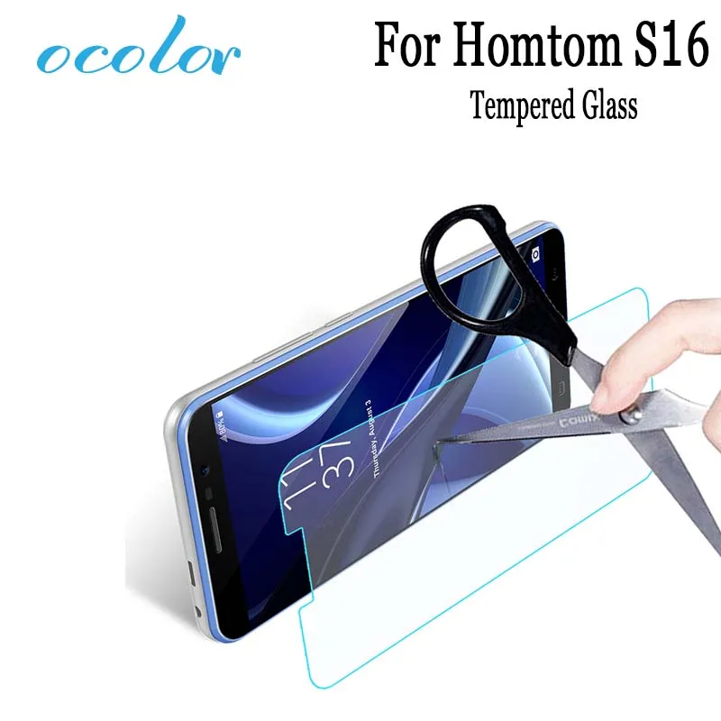 Ocolor для Homtom S16 S17 Стальная Защитная пленка экрана из закаленного стекла