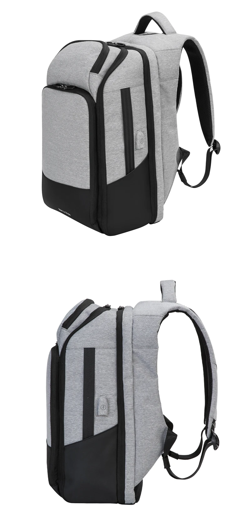 BISON DENIM мужские рюкзаки 17 дюймов рюкзак для ноутбука подростка usb зарядка дорожные сумки Mochila Противоугонная школьная сумка N2765