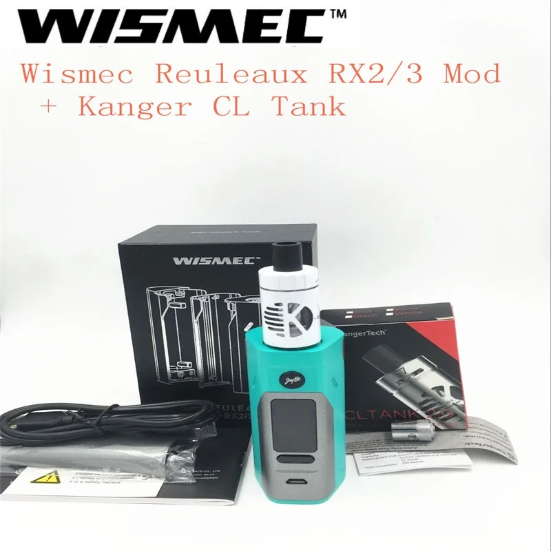 Электронная сигарета WISMEC RX2/3 MOD kit для аккумуляторов 18650 Комбинации CLTANK. Orante танк.