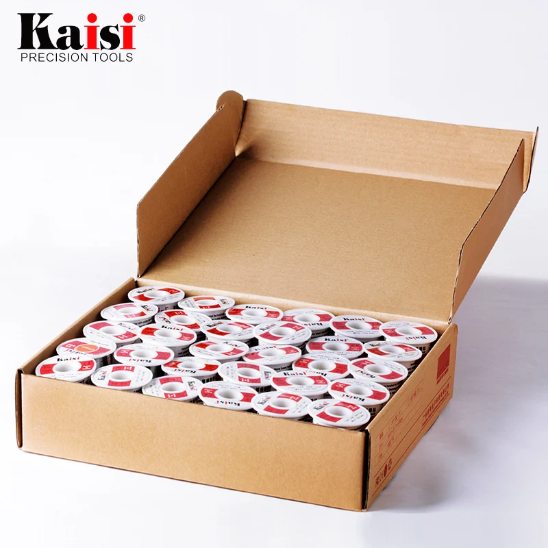 Kaisi Flux 1.2% канифоли ядро Олово свинцовый припой провод Sn60/Pb40 для сварочных работ (0 3
