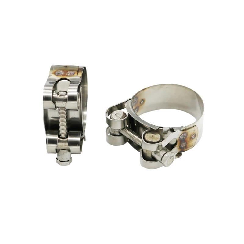 Универсальный мотоциклетный глушитель MoFlyeer без шнуровки зажим из нержавеющей