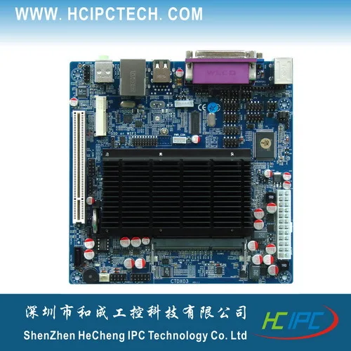 HCIPC M4231 2 Atom D2550 Mini ITX материнская плата 6COM 1Mini PCIE 2SATA 1GigaLAN PCI LVDS + VGA HDMI.LPT 1DDR3 ATX|motherboard