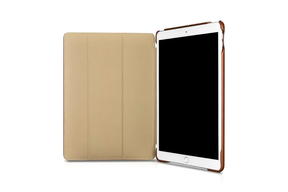 Icarer винтажный Чехол-книжка из натуральной кожи для iPad Air 10," Бизнес Ретро Кожаный чехол-книжка для iPad Air 10,5"