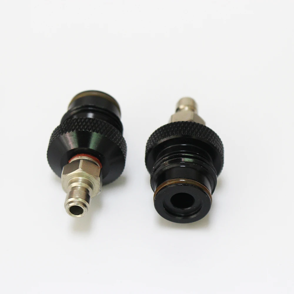 Paintball Remote Hose ASA Connection stainless steel Male Plug 1LOT=2PCS | Спорт и развлечения