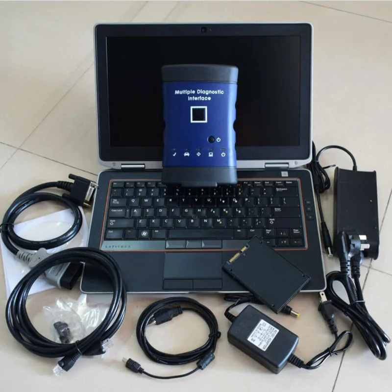 Профессиональный OBD2 сканер G M MDI GDS Tech2Win программное обеспечение установлен HDD с