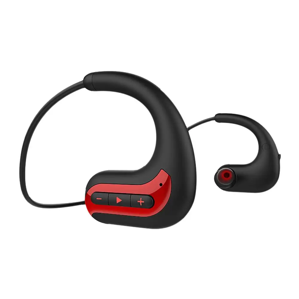 

S12 Беспроводная стерео-гарнитура с Bluetooth 8 gb Оперативная память Водонепроницаемый носимые спортивные вкладыши уха для бега трусцой с отделе...